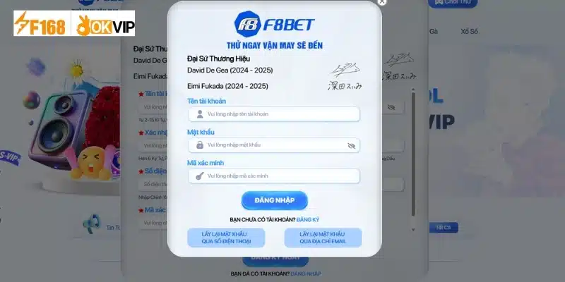 Quy Trình Đăng Nhập F8bet Đơn Giản Nhất Cho Người Mới