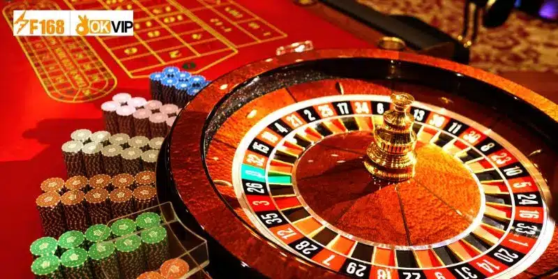 Roulette tại sảnh game bài F168 hấp dẫn top 1