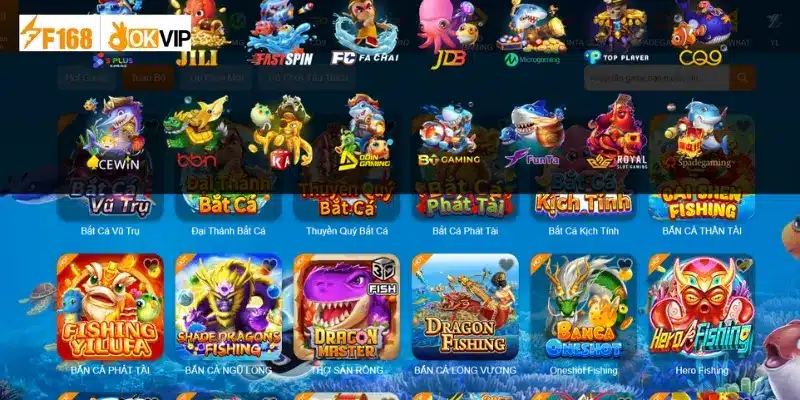 Game Bắn Cá Miễn Phí – Siêu Phẩm Giải Trí Hot Nhất F168