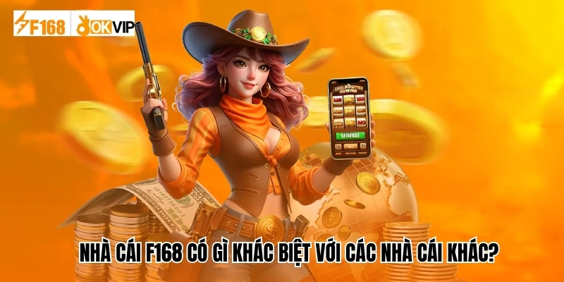 Nhà cái F168 có gì khác biệt với các nhà cái khác?